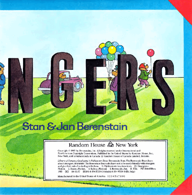 72本贝贝熊早教英文绘本之Berenstain_Bears_Learn_About_Strangers.pdf,第4页预览