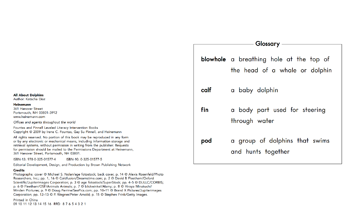 英国海尼曼G1级英语启蒙绘本103 All About Dolphins.pdf,第2页预览