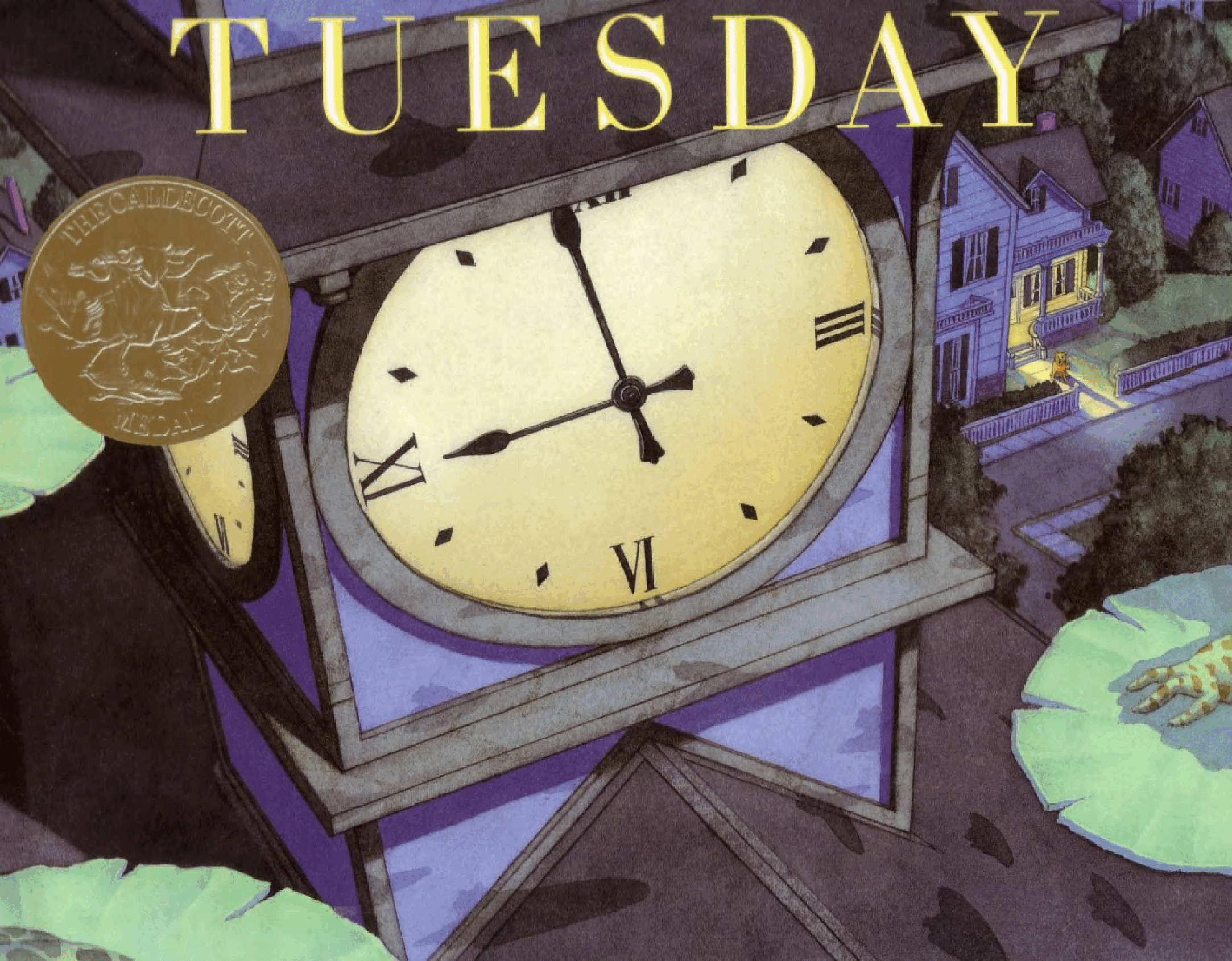 高清彩绘英文原版绘本Tuesday.pdf,第3页预览