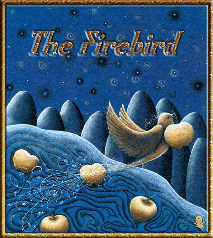 高清彩绘英文原版绘本The Firebird.pdf,第1页预览