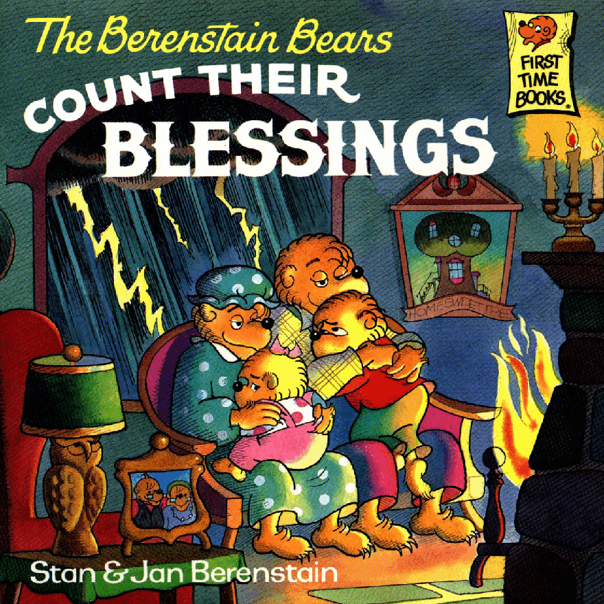 72本贝贝熊早教英文绘本之Berenstain_Bears_Count_Their_Blessings.pdf,第1页预览