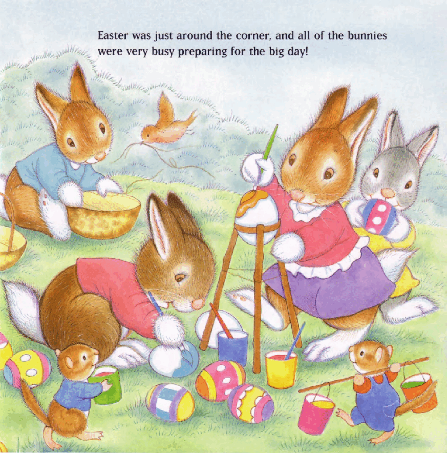 (8-10岁)国外早教机构推荐彩绘英文童书The Best Easter Basket Ever.pdf,第4页预览
