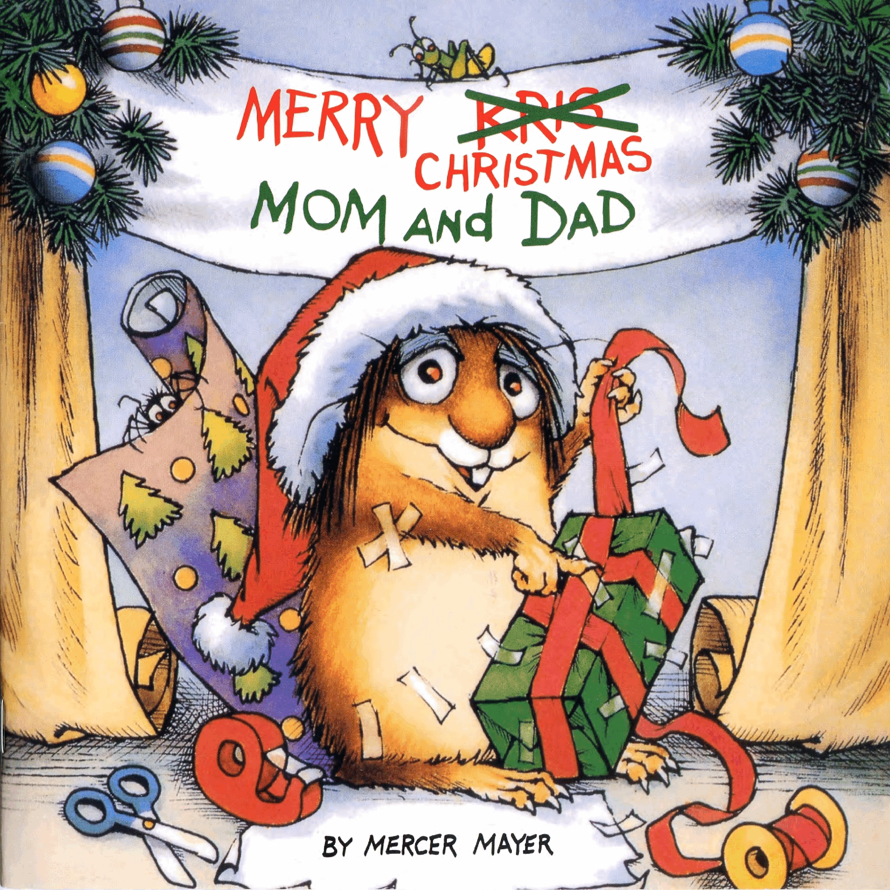 英语绘本小毛人Merry Christmas, Mom and Dad.pdf,第1页预览
