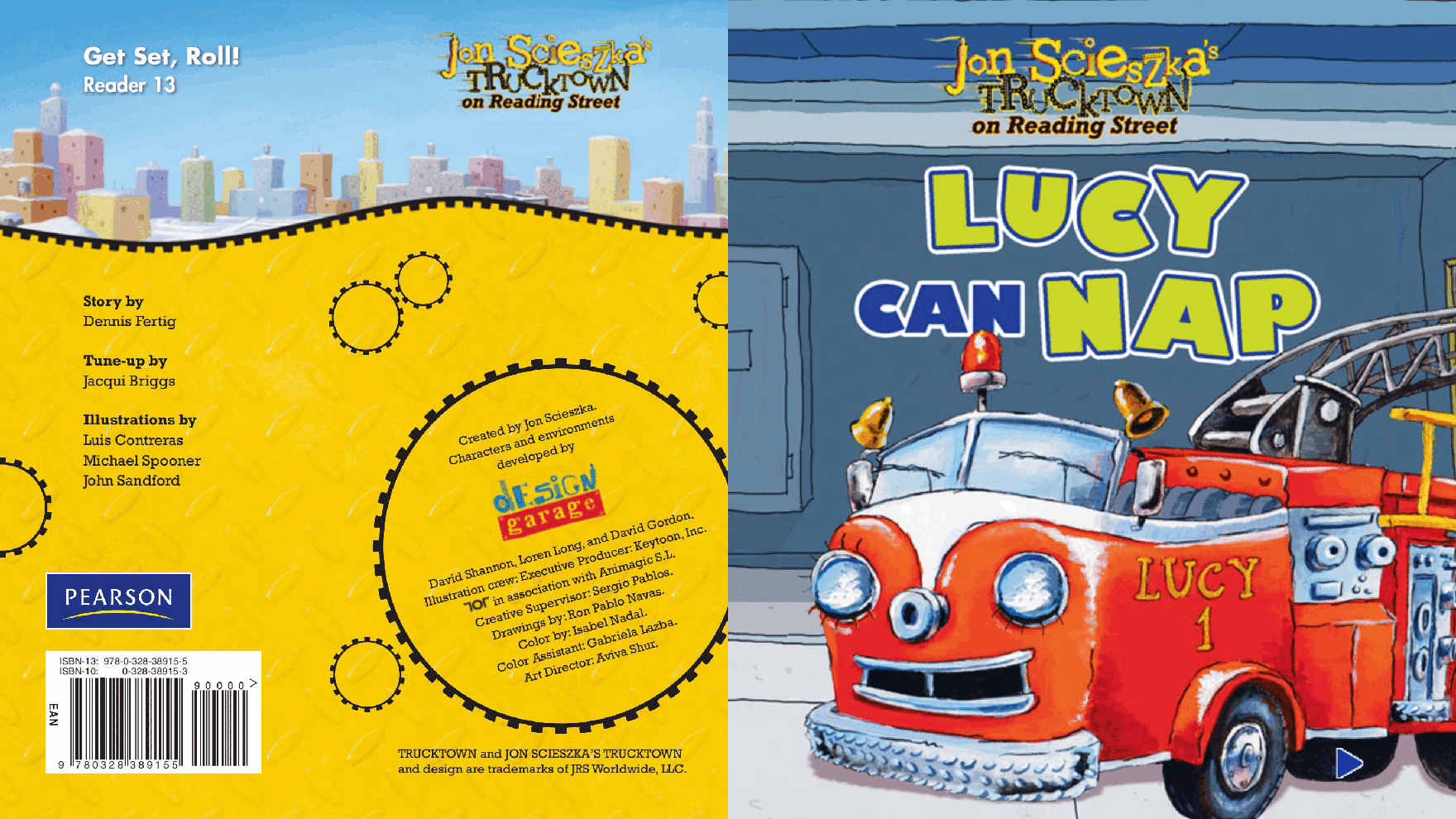 汽车镇的故事英语启蒙绘本13_Lucy_Can_Nap.pdf,第1页预览