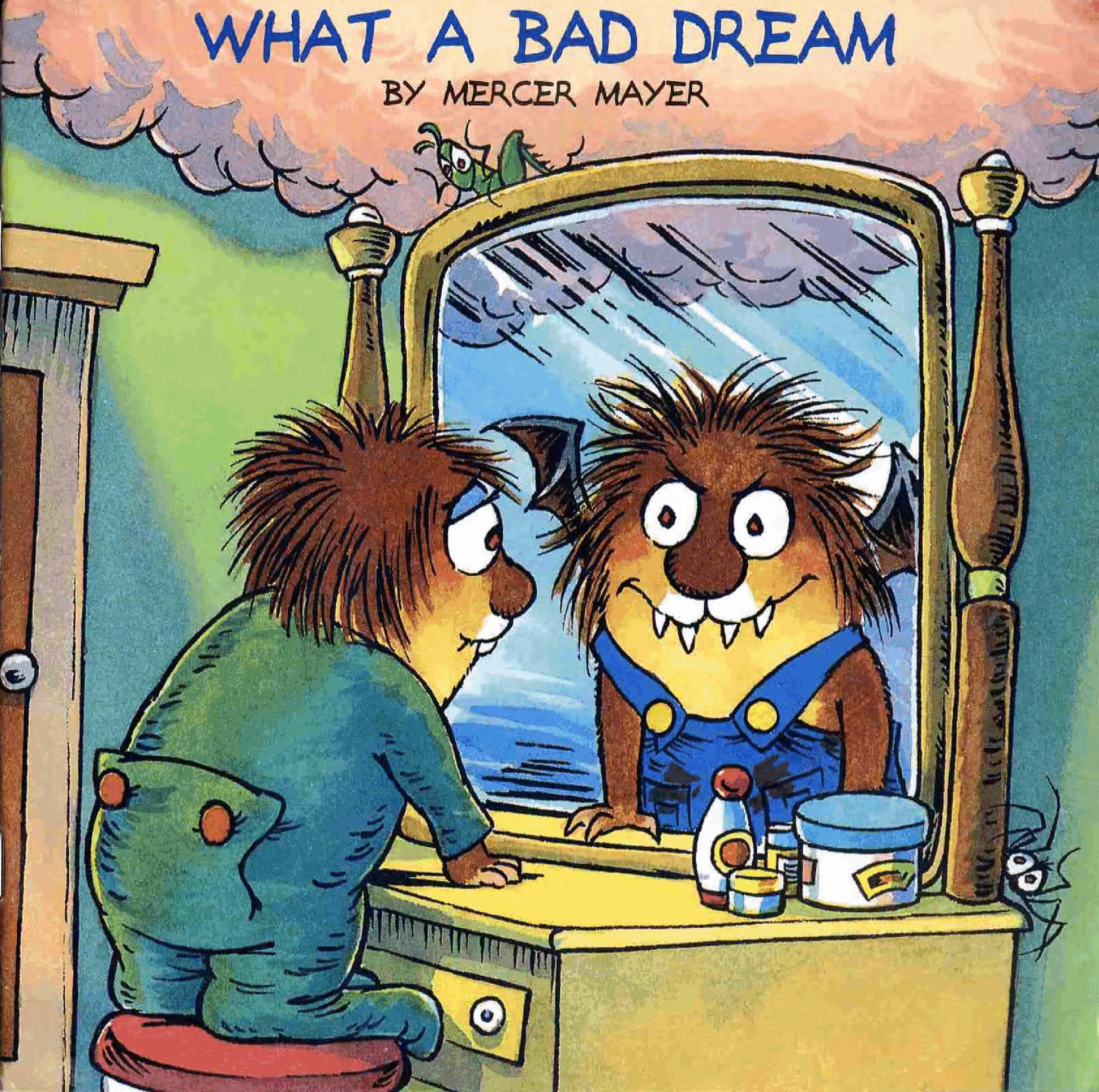 英语绘本小毛人What a Bad Dream.pdf,第1页预览