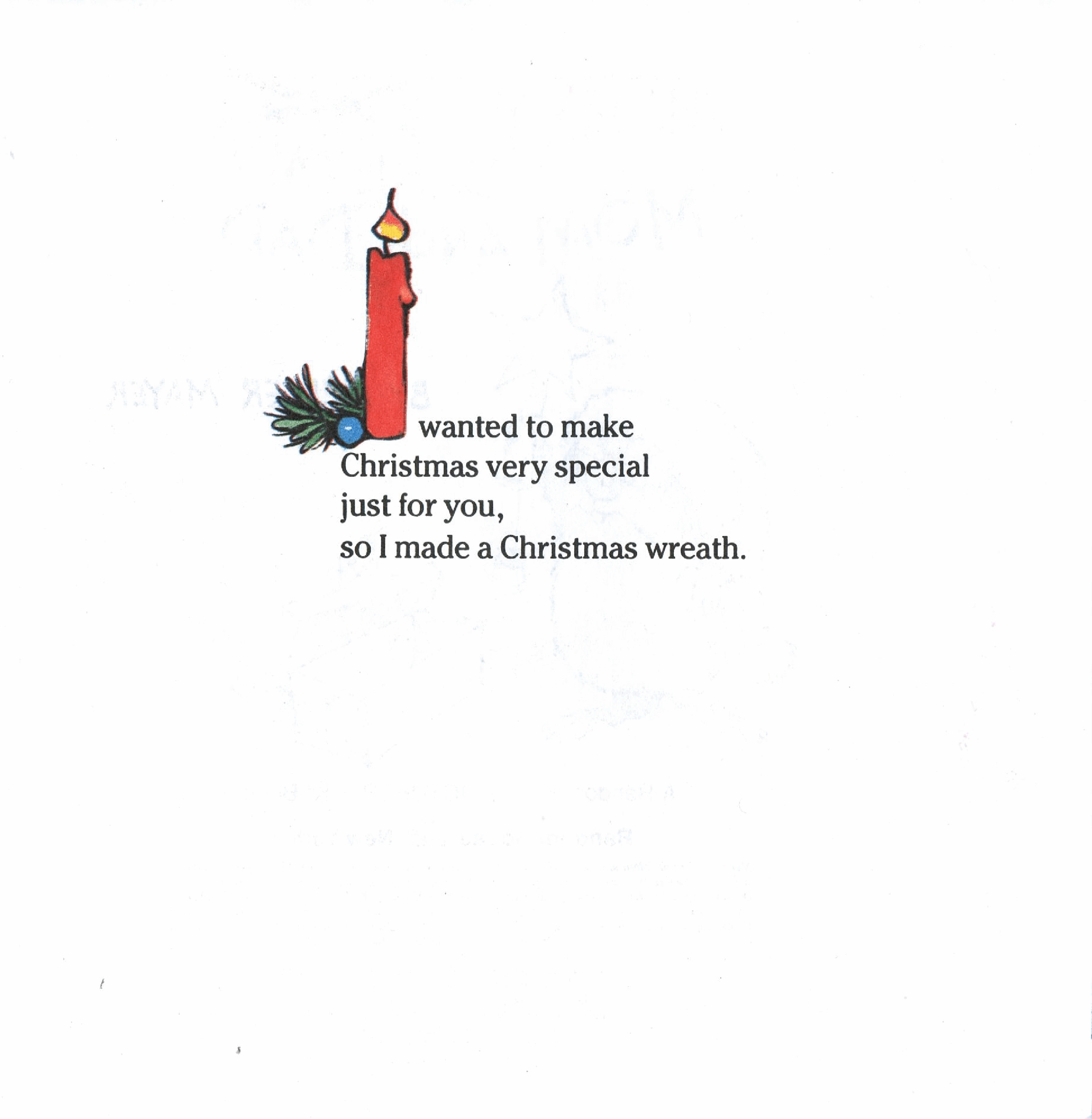 英语绘本小毛人Merry Christmas, Mom and Dad.pdf,第4页预览