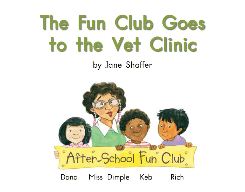 英国海尼曼G2级英语启蒙绘本67 The Fun Club Goes To The Vet Clinic.pdf，第3页预览