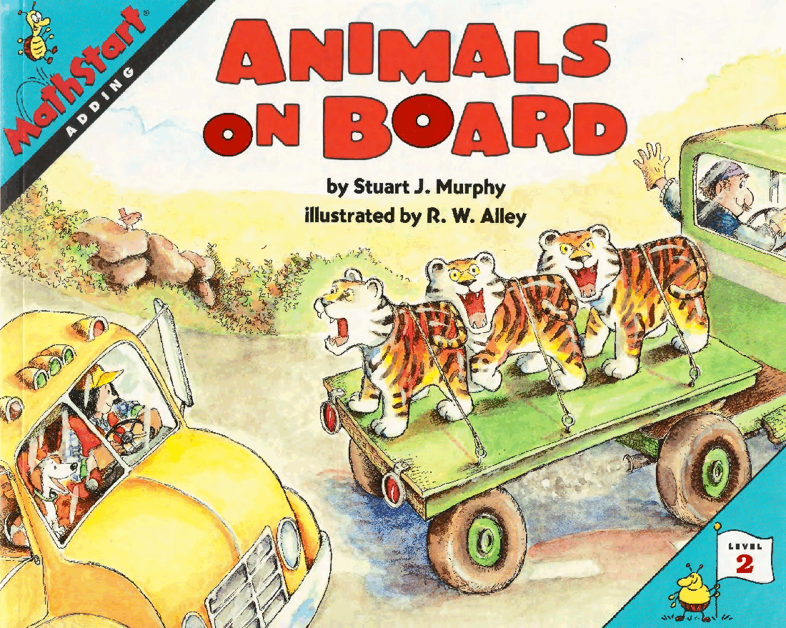 MathStart 低幼数学启蒙英文教材L2 01 Animals on Board.pdf,第1页预览
