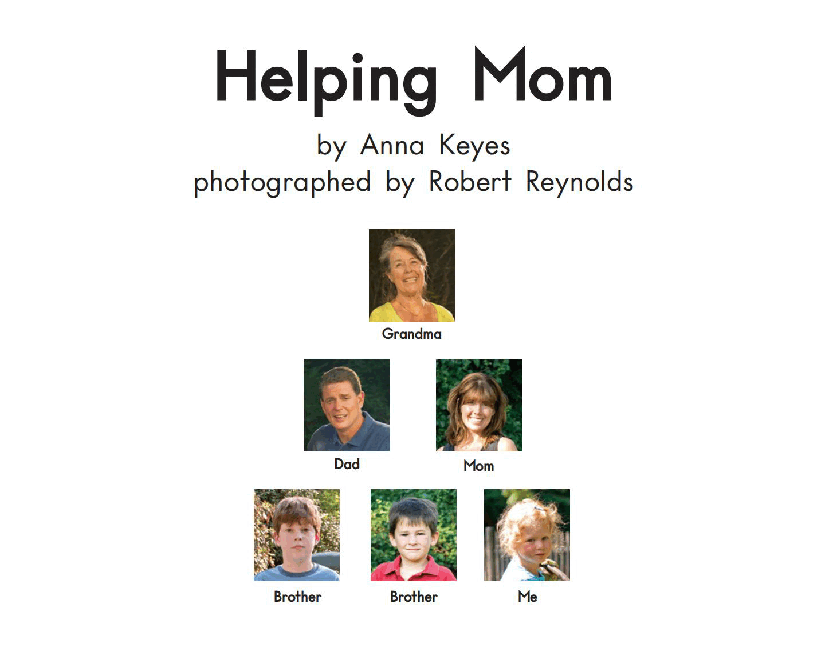 英国海尼曼G1级英语启蒙绘本72 Helping Mom.pdf,第3页预览