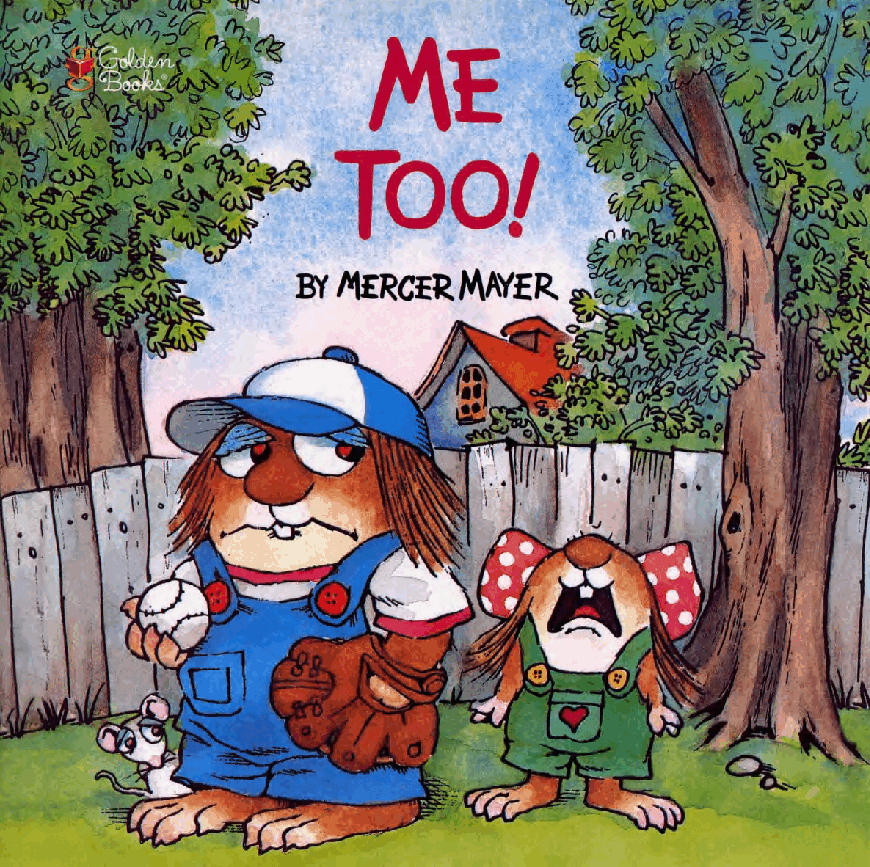 英语绘本小毛人Me Too!(单页).pdf,第1页预览