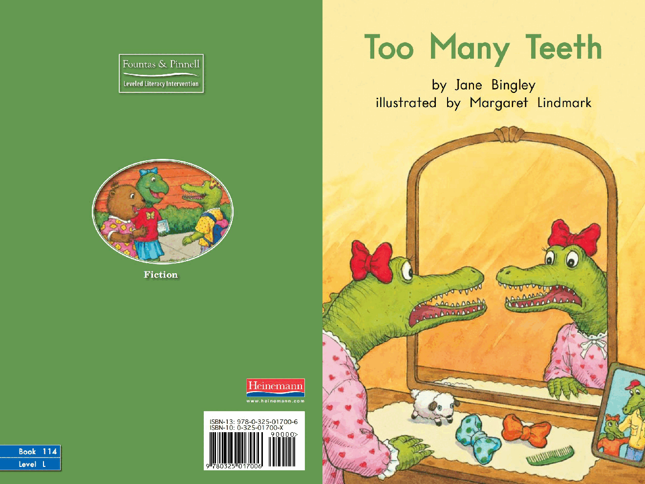 英国海尼曼G2级英语启蒙绘本114 Too Many Teeth.pdf,第1页预览