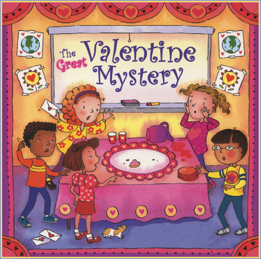 高清彩绘英文原版绘本The Great Valentine Mystery.pdf,第1页预览