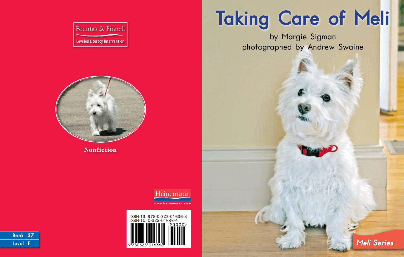 英国海尼曼G2级英语启蒙绘本37 Taking Care Of Meli.pdf,第1页预览