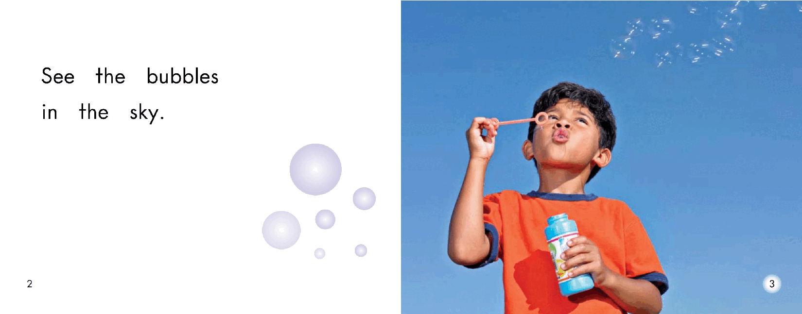 英国海尼曼G1级英语启蒙绘本23 Bubbles.pdf,第4页预览