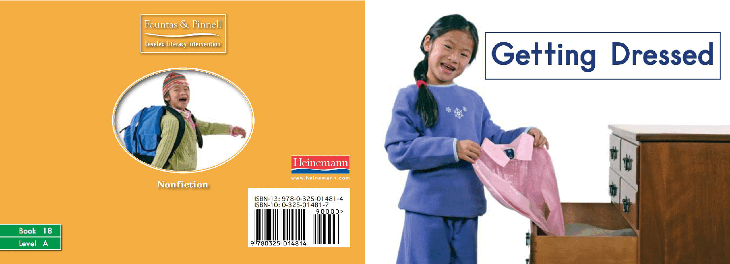 英国海尼曼G1级英语启蒙绘本18 Getting Dressed.pdf,第1页预览