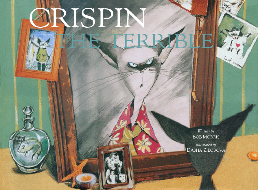 高清彩绘英文原版绘本Crispin The Terrible.pdf,第1页预览