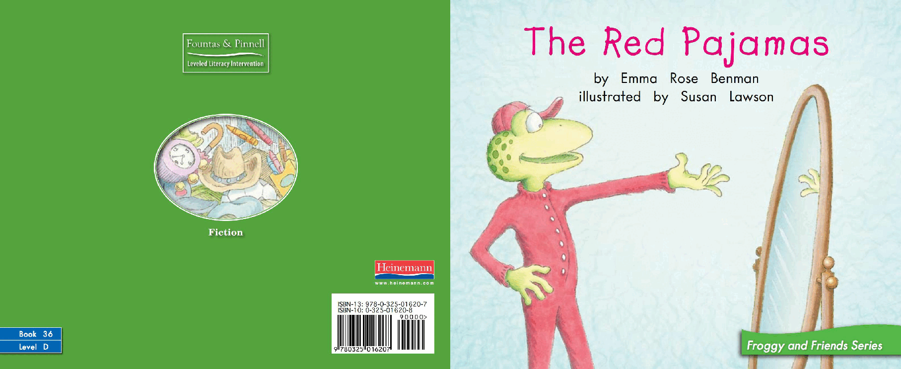 英国海尼曼G2级英语启蒙绘本36 The Red Pajamas.pdf,第1页预览