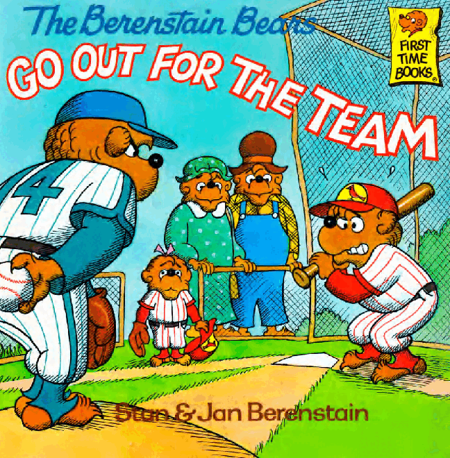 72本贝贝熊早教英文绘本之Berenstain_Bears_Go_Out_for_the_Team.pdf,第1页预览