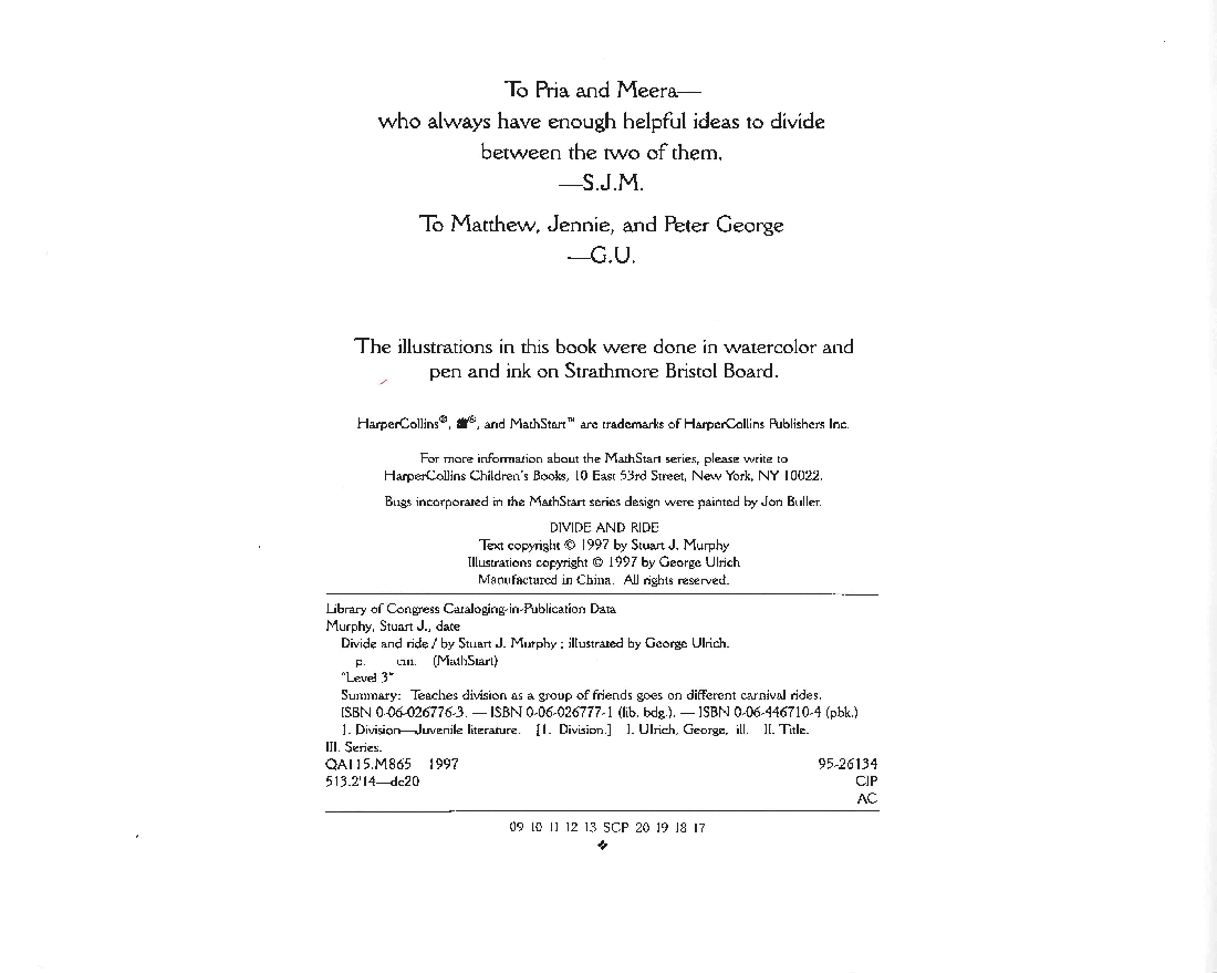 MathStart 低幼数学启蒙英文教材L3 04 Divide and Ride.pdf,第4页预览