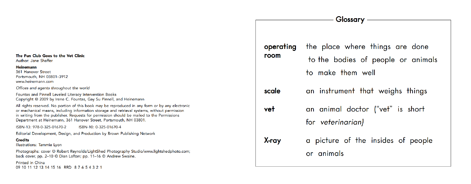 英国海尼曼G2级英语启蒙绘本67 The Fun Club Goes To The Vet Clinic.pdf，第2页预览