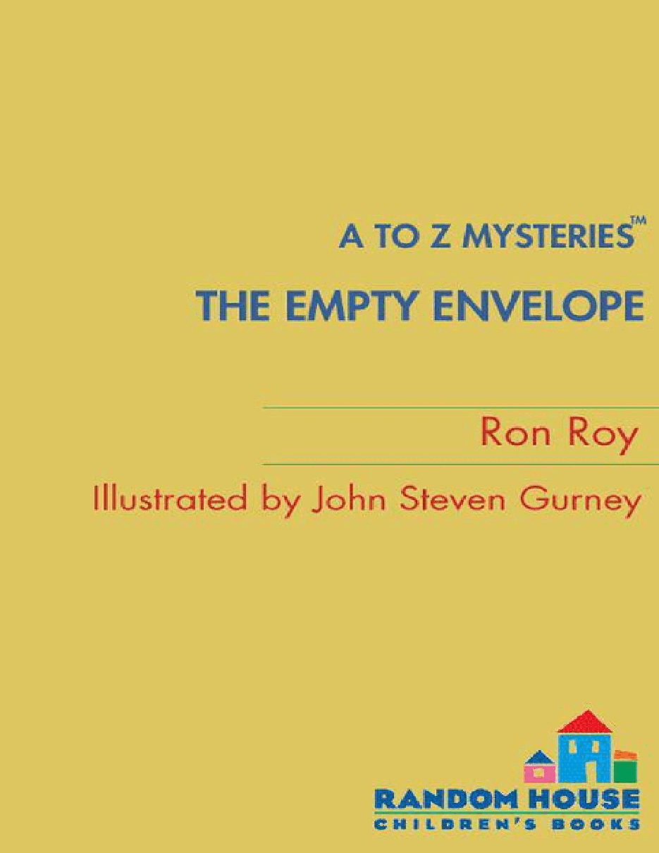 英语启蒙绘本A to Z Mysteries_ The Empty Envelope.pdf,第1页预览