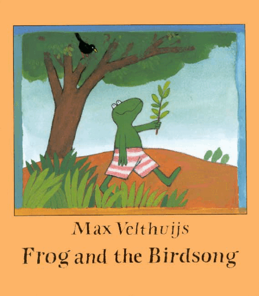 高清彩绘英文原版绘本Frog and the birdsong.pdf,第1页预览