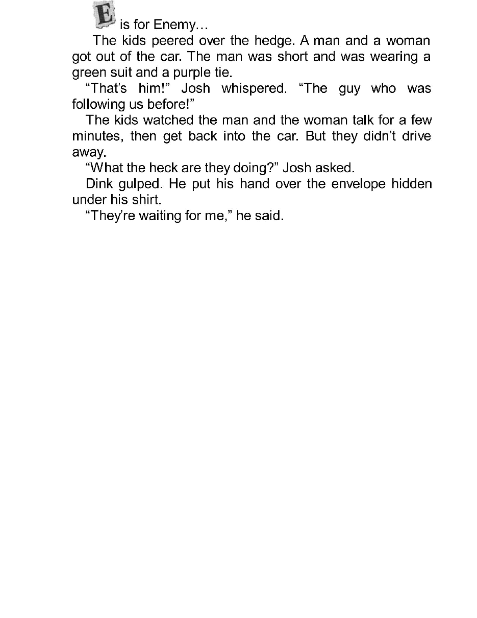 英语启蒙绘本A to Z Mysteries_ The Empty Envelope.pdf,第3页预览