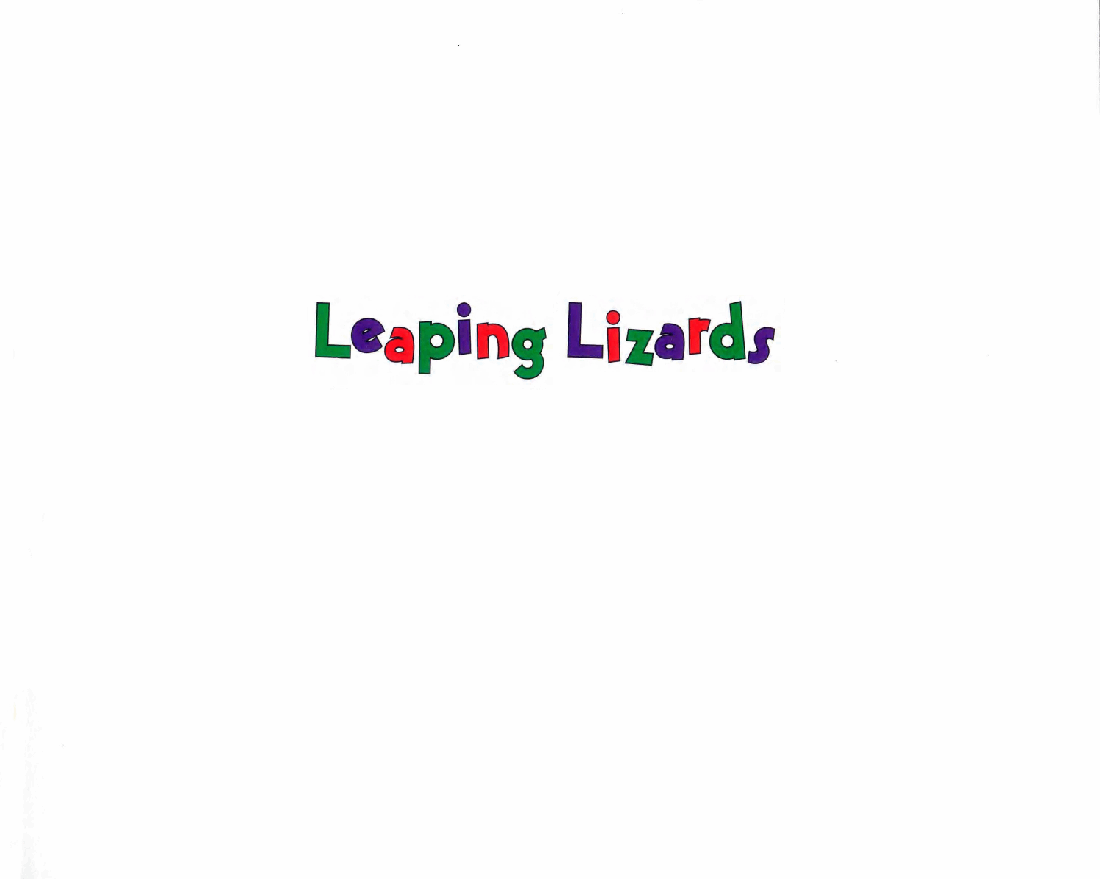 MathStart 低幼数学启蒙英文教材L1 13 leaping lizards.pdf,第2页预览