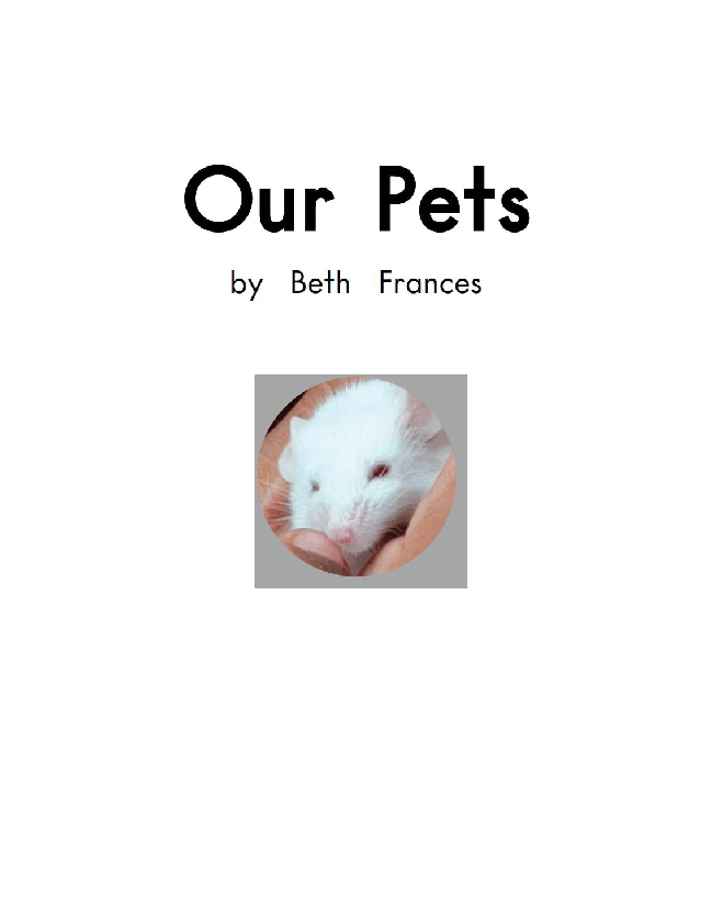 英国海尼曼GK级英语启蒙绘本055OurPets.pdf,第3页预览