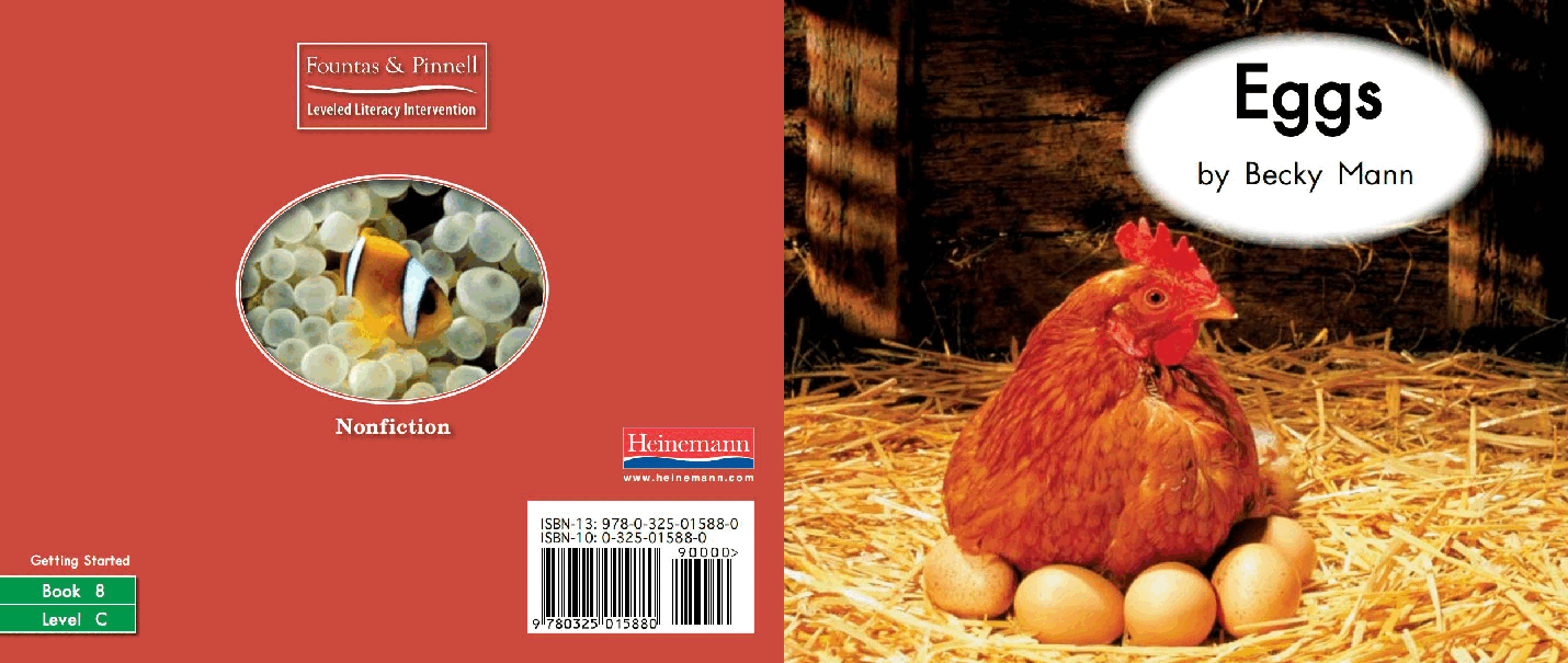 英国海尼曼G1级英语启蒙绘本08 Eggs.pdf,第1页预览