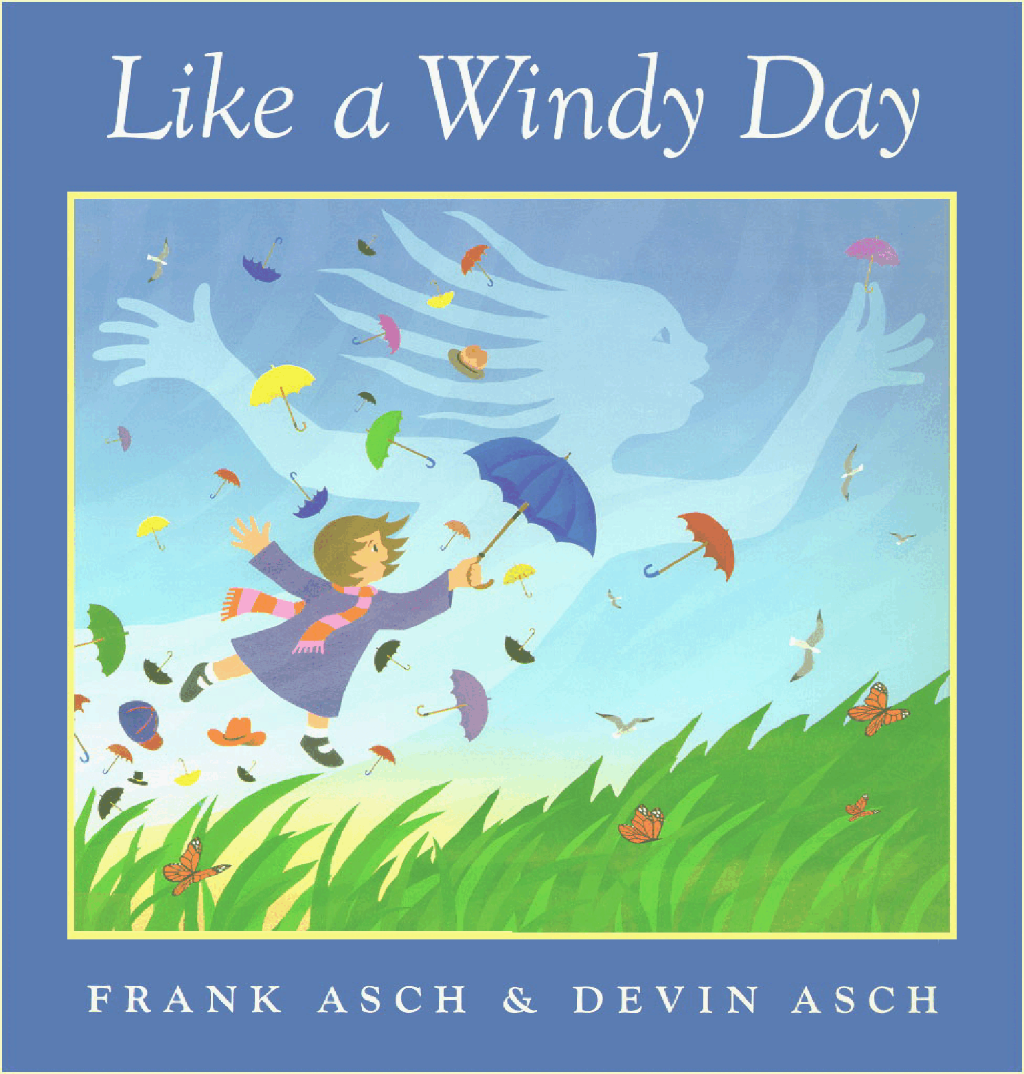 高清彩绘英文原版绘本Like a Windy Day.pdf,第3页预览
