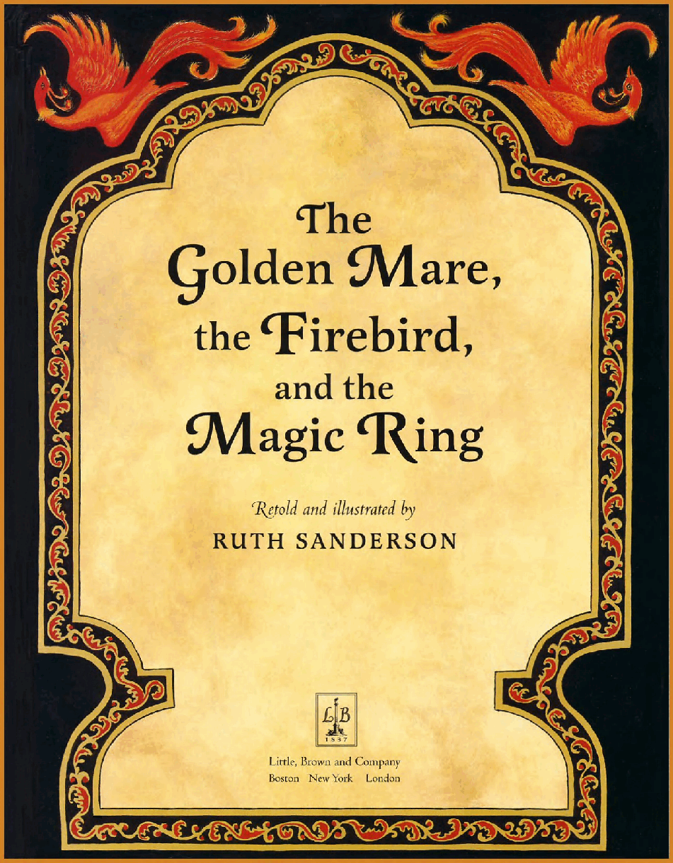 (6-7岁)国外早教机构推荐彩绘英文童书Golden Mare and firbird and ring.pdf,第2页预览