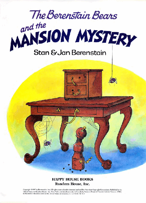 72本贝贝熊早教英文绘本之Berenstain_Bears_and_the_Mansion_Mystery.pdf,第2页预览