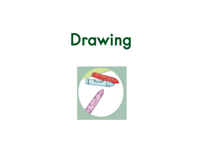 英国海尼曼GK级英语启蒙绘本064Drawing.pdf,第3页预览
