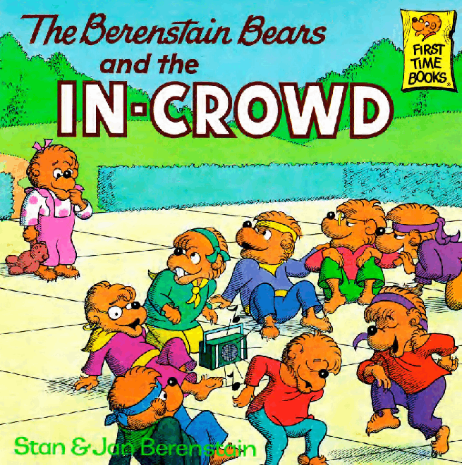72本贝贝熊早教英文绘本之Berenstain_Bears_and_the_In-Crowd.pdf,第1页预览