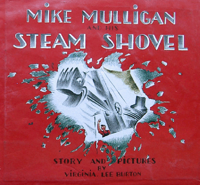 高清彩绘英文原版绘本Mike Mulligan Steam Shovel.pdf，第1页预览