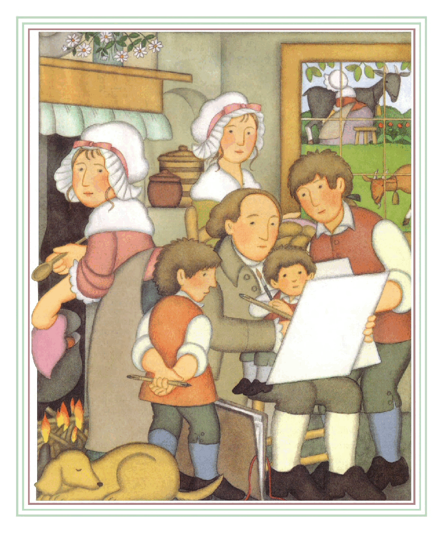 高清彩绘英文原版绘本The Man who Painted Flowers.pdf,第4页预览