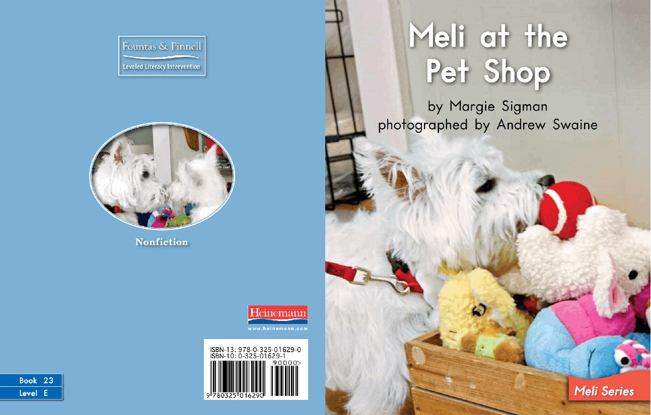 英国海尼曼G2级英语启蒙绘本23 Meli At The Pet Shop.pdf,第1页预览