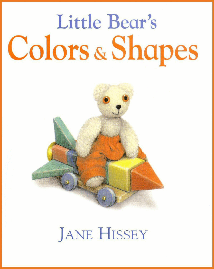 高清彩绘英文原版绘本Little Bear's Colors & Shapes.pdf,第3页预览