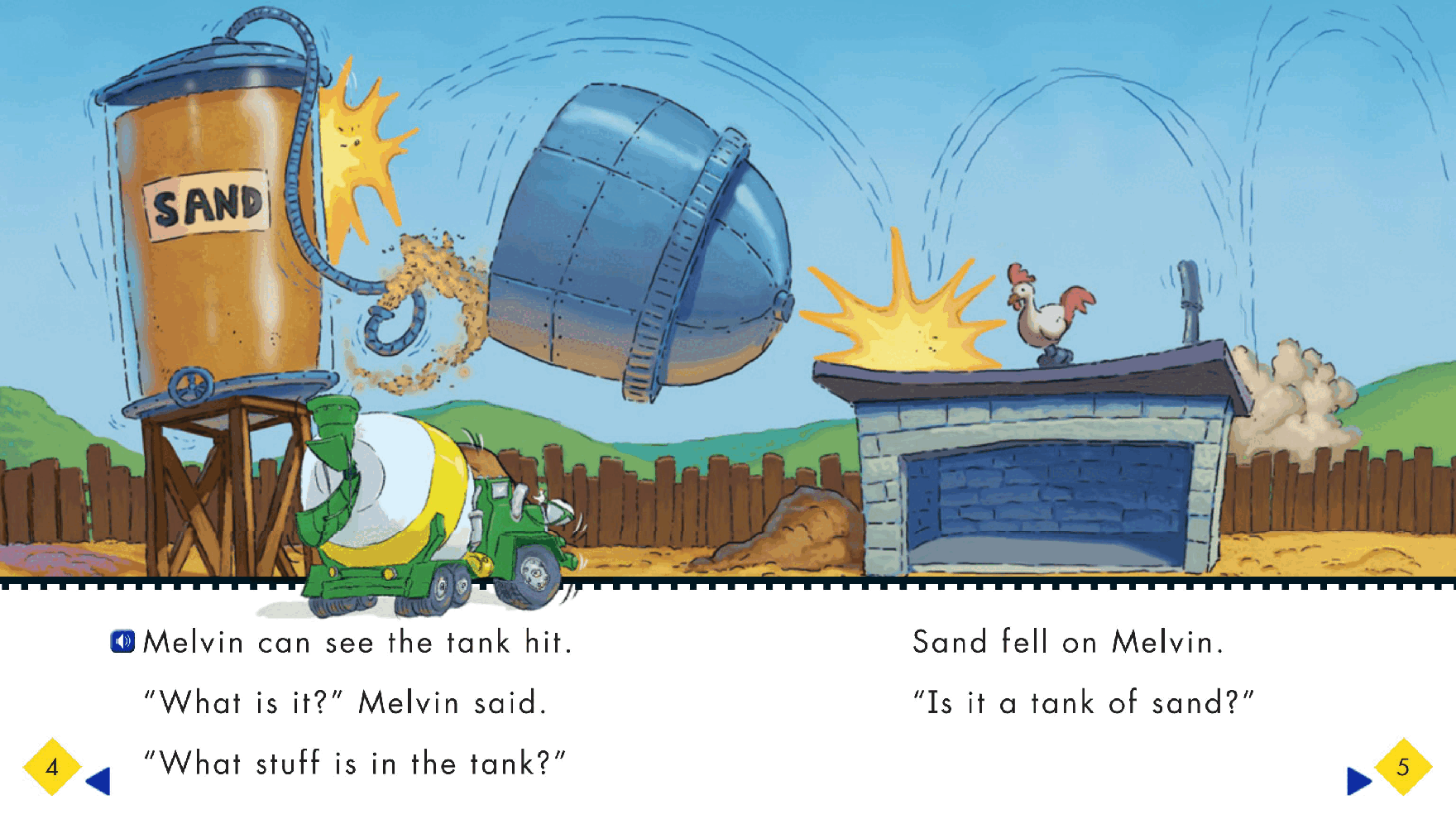 汽车镇的故事英语启蒙绘本27_The_Tank.pdf,第4页预览