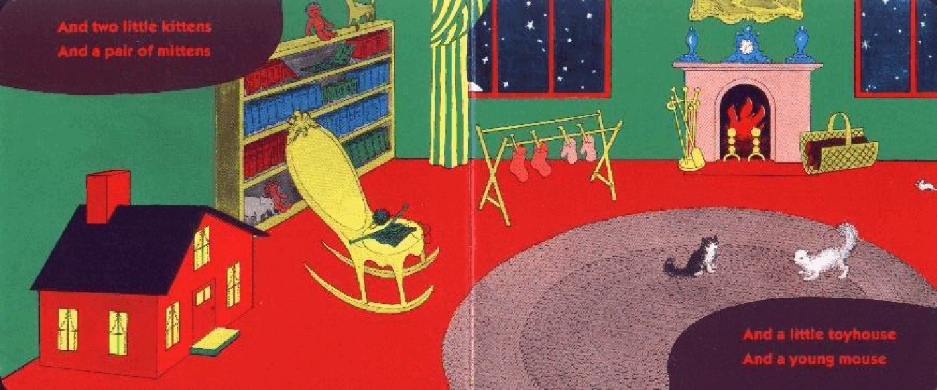 高清彩绘英文原版绘本Good Night Moon.pdf,第4页预览