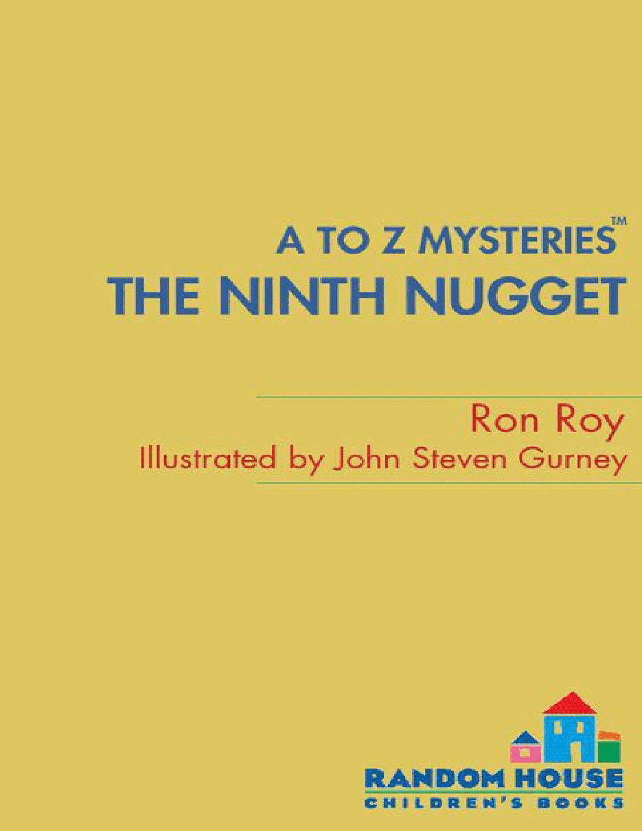 英语启蒙绘本A to Z Mysteries_ The Ninth Nugget.pdf，第1页预览