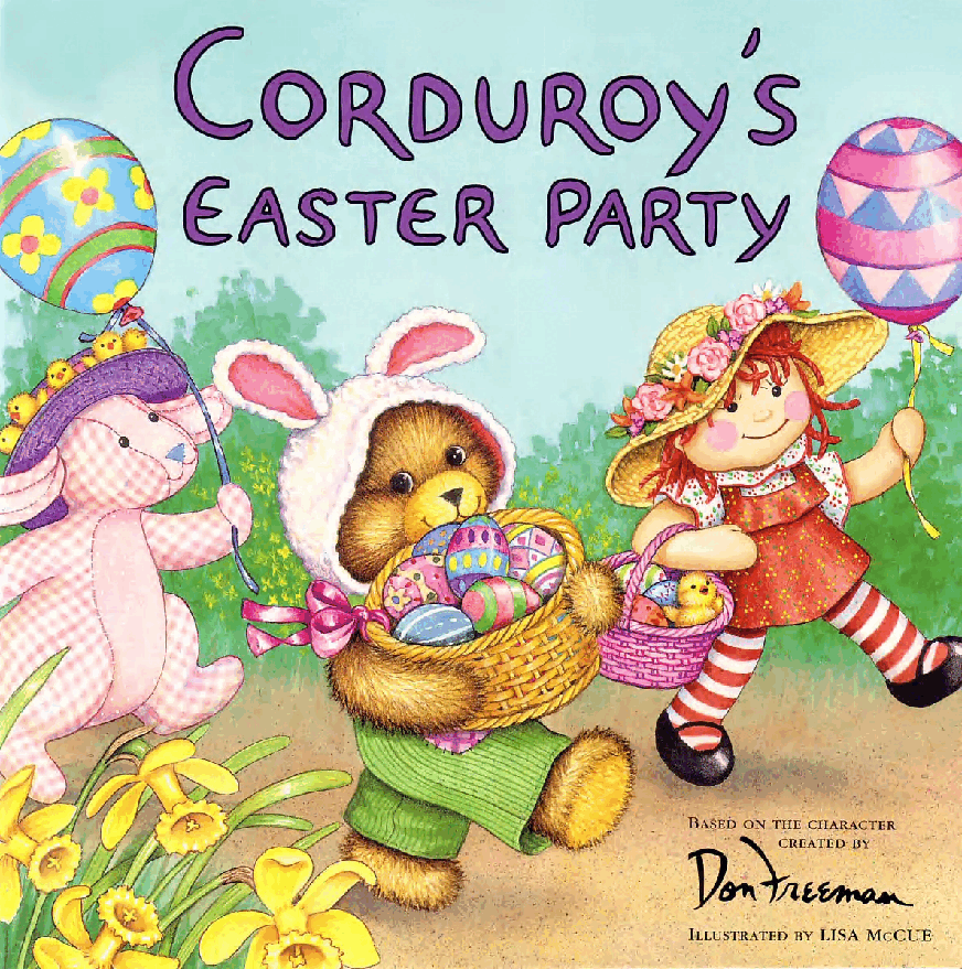 (8-10岁)国外早教机构推荐彩绘英文童书Corduroy's Easter Party.pdf,第1页预览