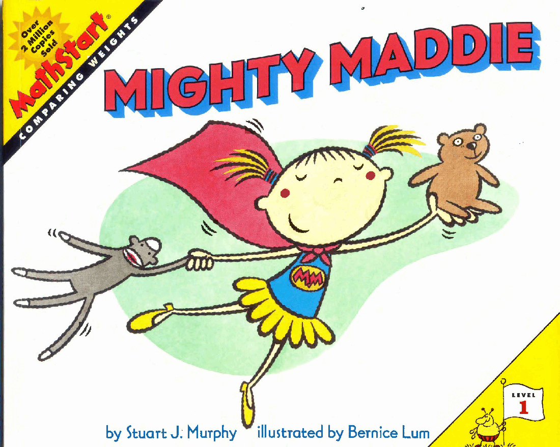 MathStart 低幼数学启蒙英文教材L1 14 MIGHTY MADDIE.pdf,第1页预览