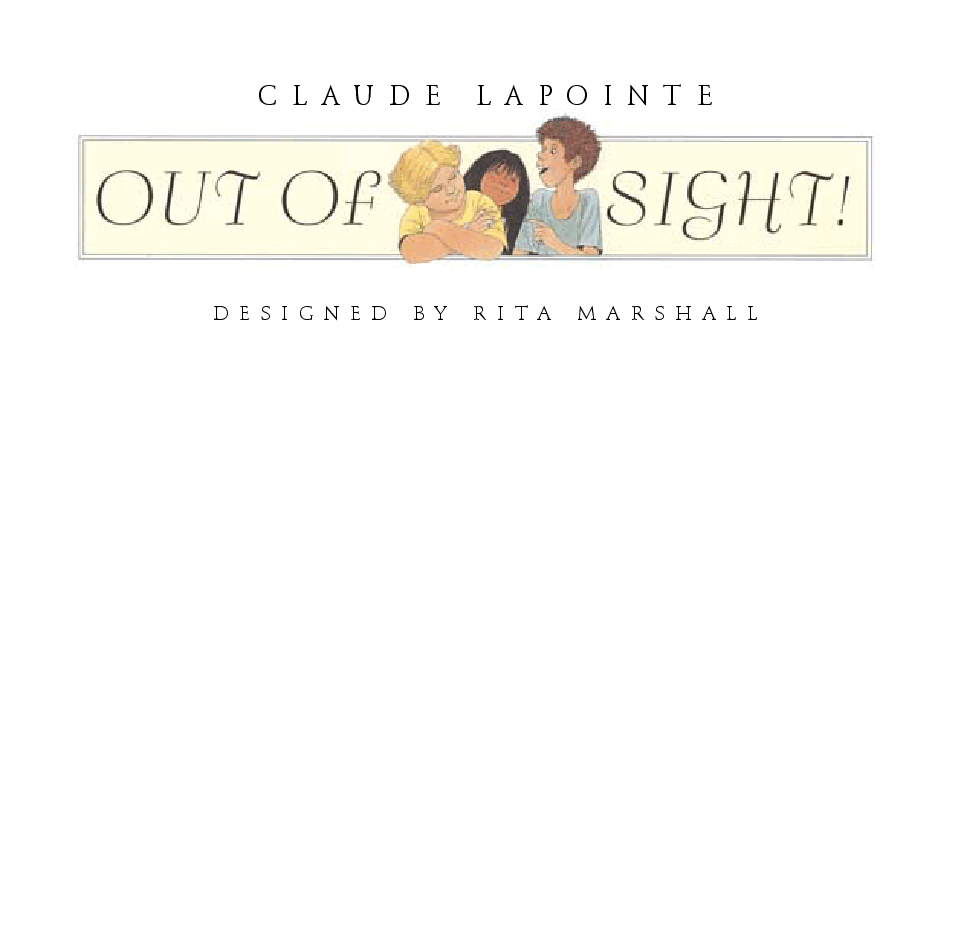 高清彩绘英文原版绘本Out of Sight.pdf,第4页预览