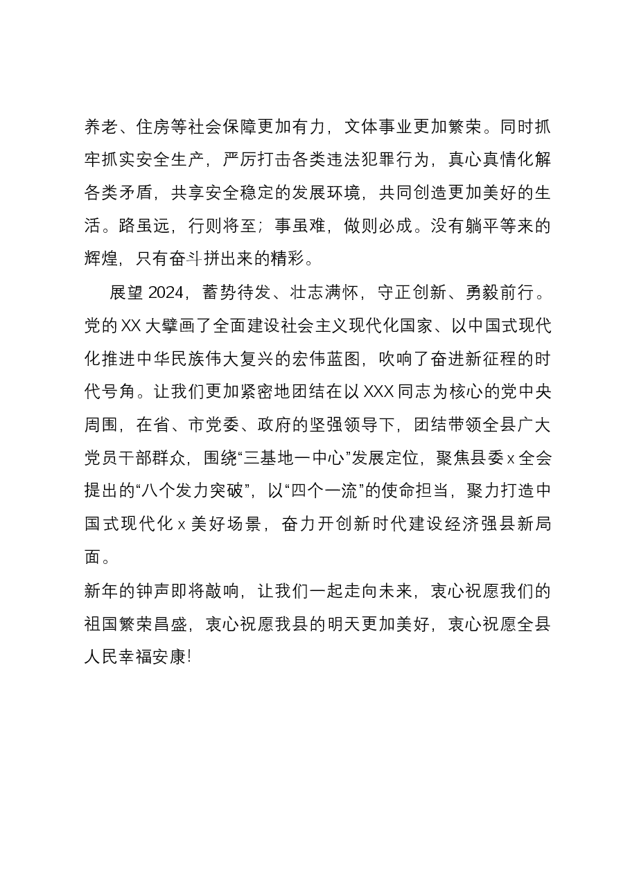 县领导2024年新春致辞.docx,第3页预览