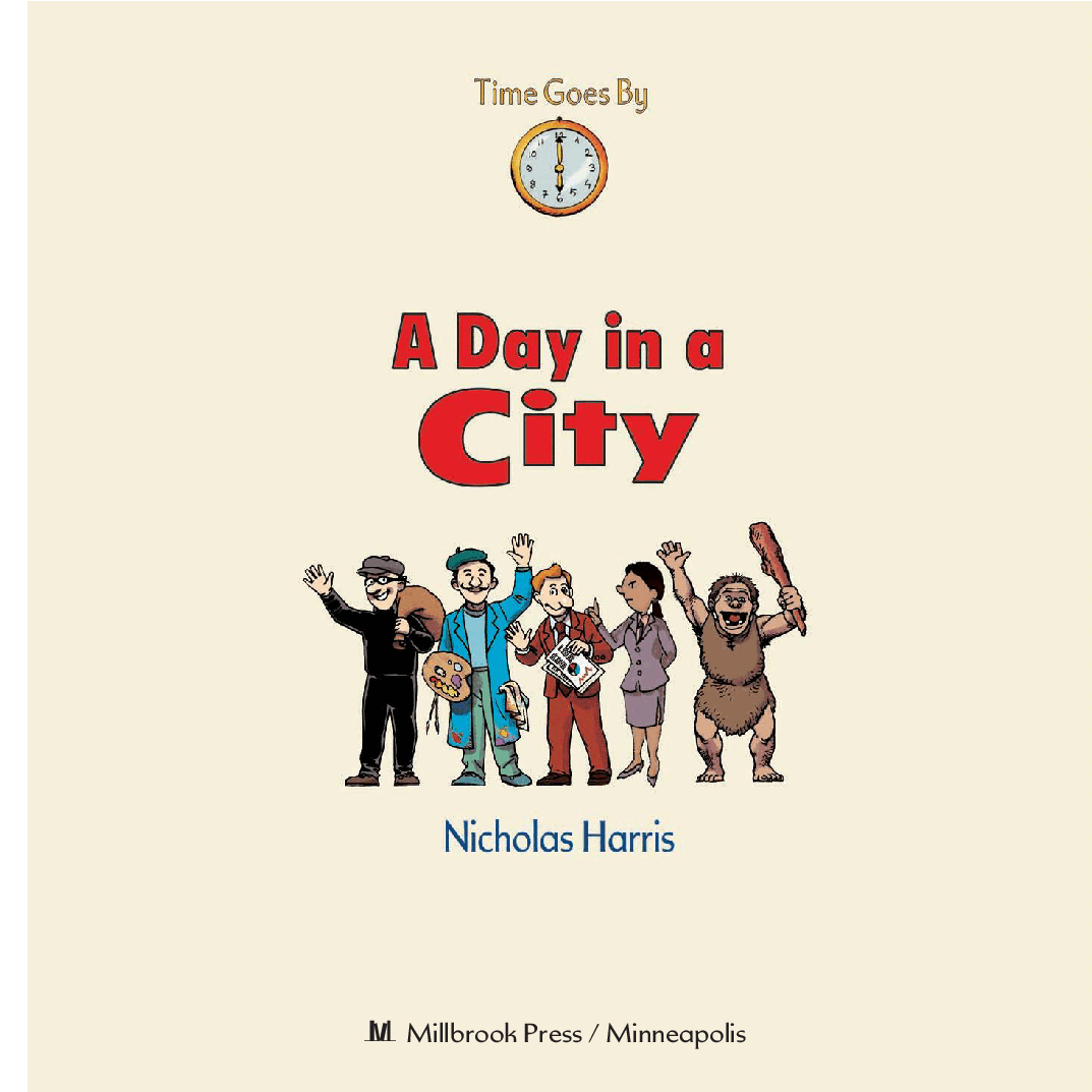 时间的流转英语绘本A day in a City.pdf,第3页预览