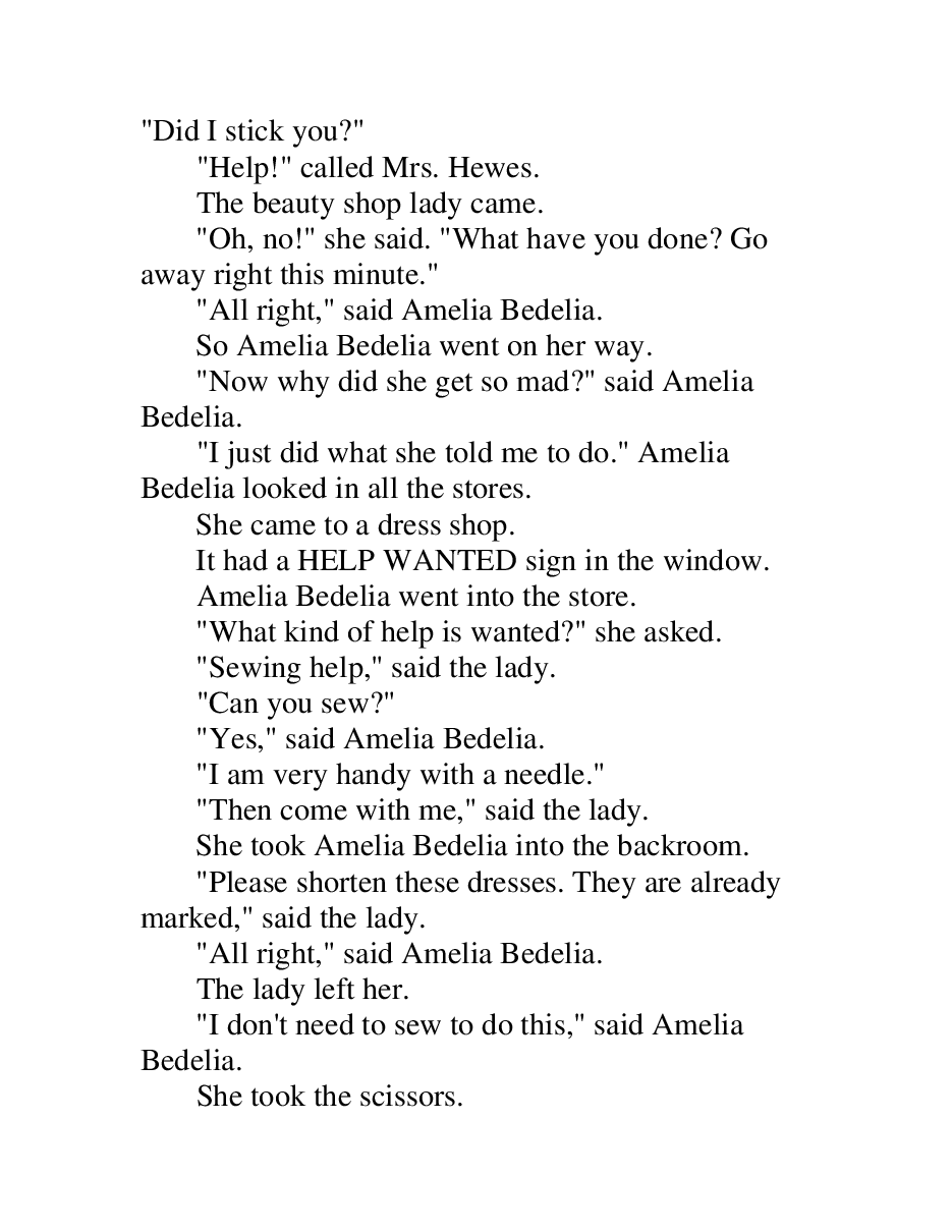 糊涂的女佣系列英文绘本Come Back, Amelia Bedelia - Peggy Parish.pdf,第4页预览