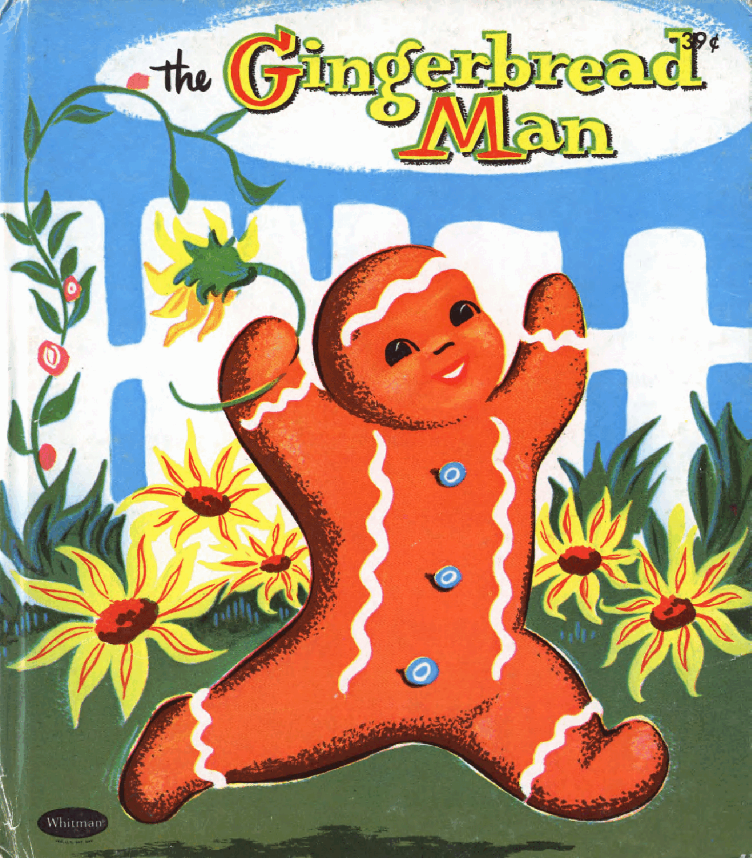 英语绘本A little Golden Books Gingerbread Man姜饼人.pdf,第1页预览