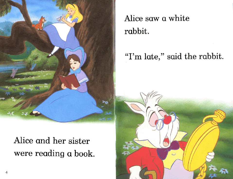 启蒙英语绘本Alice In Wonderland.pdf，第3页预览